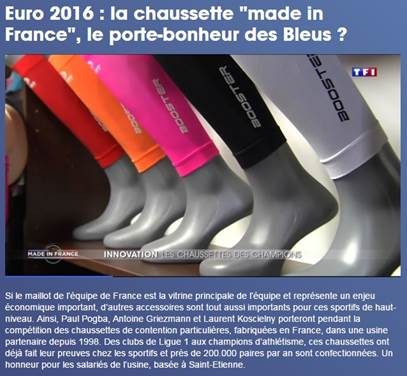 BV SPORT au 20h de TF1.‏