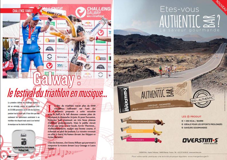 Galway : le festival du triathlon en musique… c’est à découvrir dans TrimaX#154