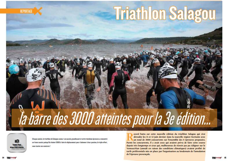 Retour avec TrimaX#154 sur le Triathlon Salagou où la barre des 3000 atteintes pour la 3e édition…