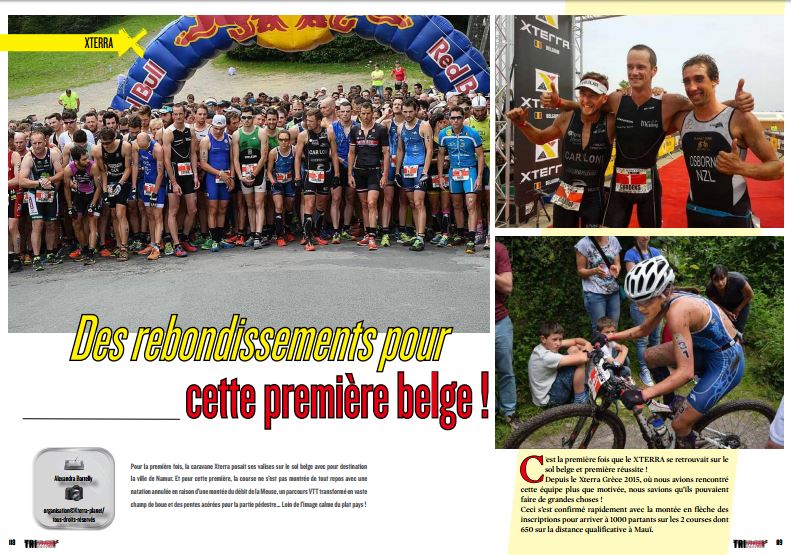 Retour sur le XTerra de Namur avec TrimaX#154