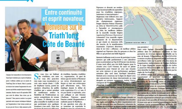 A ne pas manquer dans TrimaX#155 le Triathlon de Royan :  entre continuité et esprit novateur