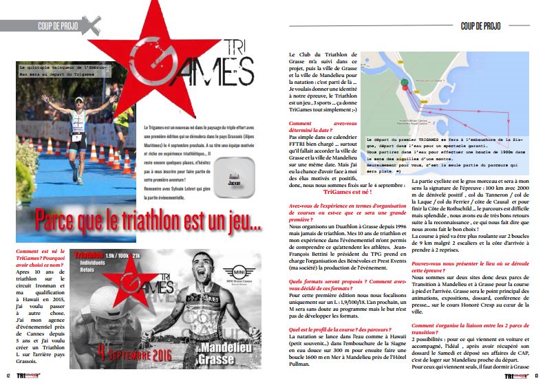 A ne pas manquer dans TrimaX#155 TriGames : Parce que le triathlon est un jeu…