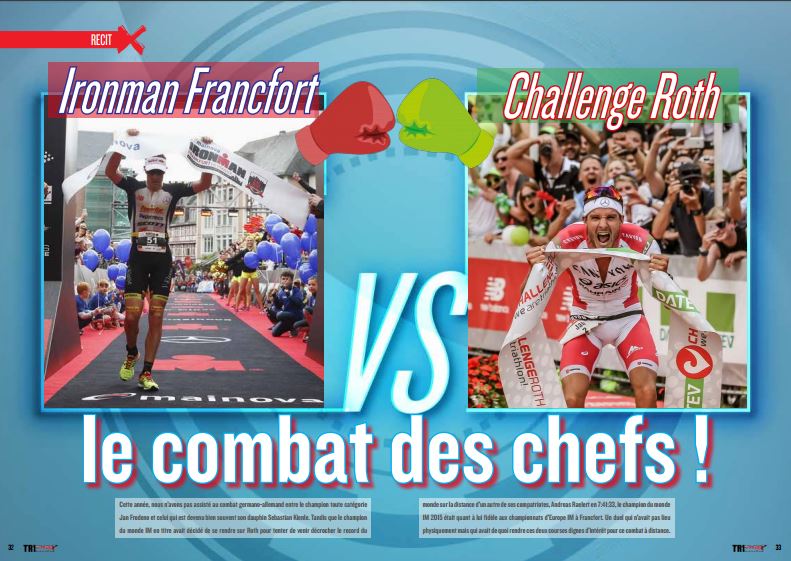 Retour avec TrimaX#155 sur l’Ironman Francfort VS Challenge Roth : le combat des chefs !