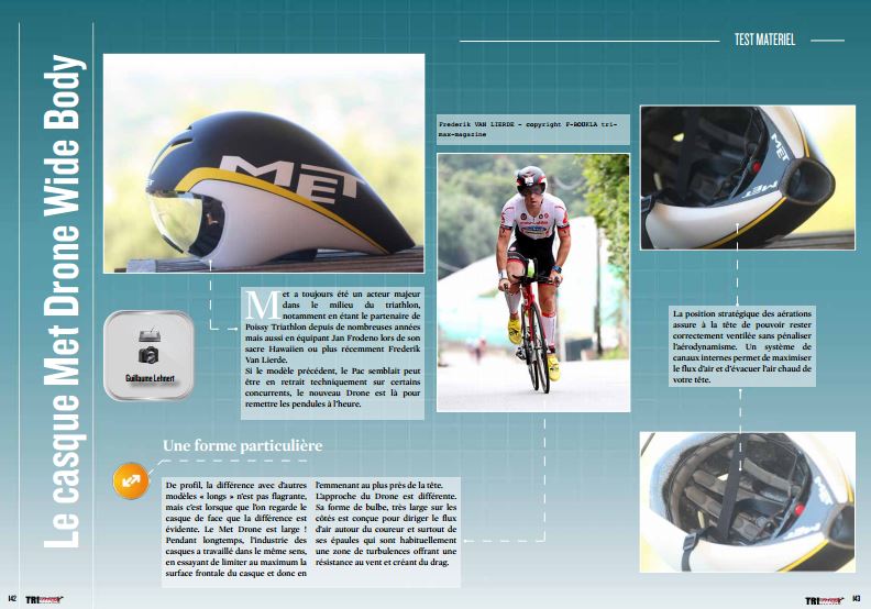 A découvrir dans TrimaX#155 : le casque Met Drone Wide Body