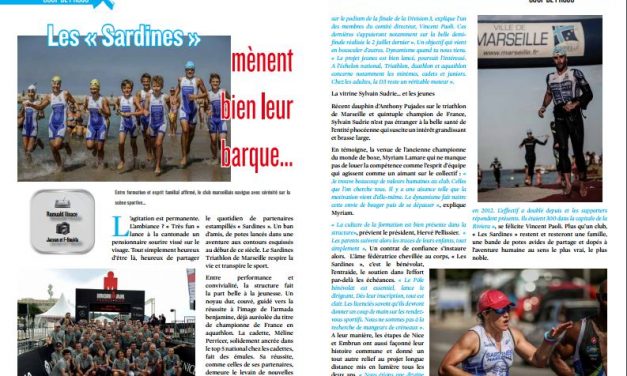 A lire dans TrimaX#156 : les « Sardines » mènent bien leur barque…
