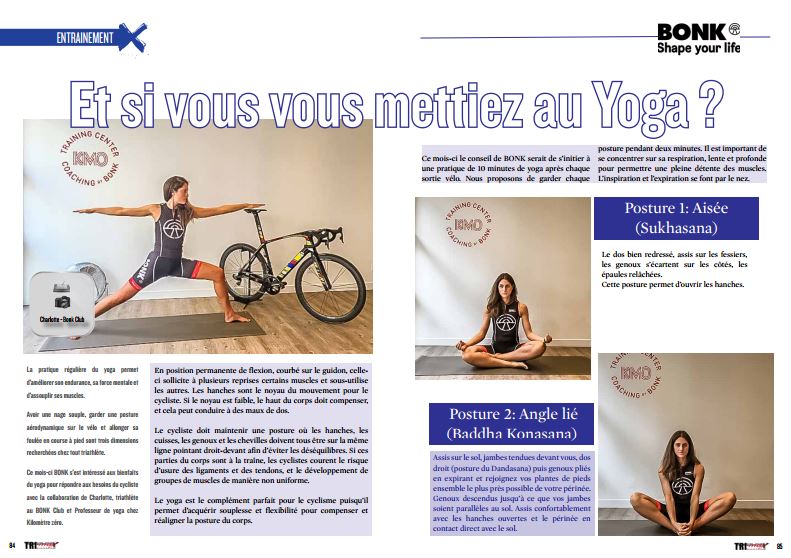 A lire dans TrimaX#157 : Et si vous vous mettiez au Yoga ?