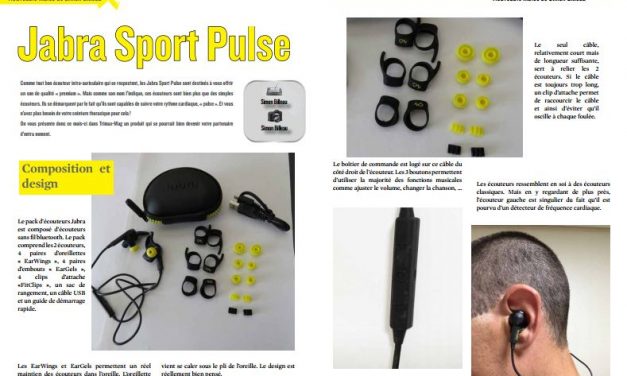 A découvrir ce mois-ci dans TrimaX#157 : Jabra Sport Pulse