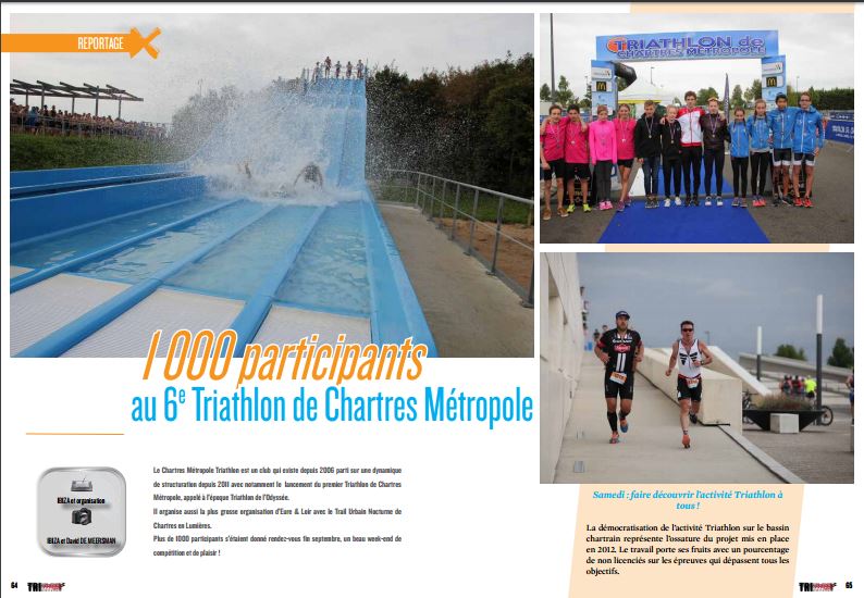 1000 participants au 6e Triathlon de Chartres Métropole, retour sur la course avec TrimaX#158