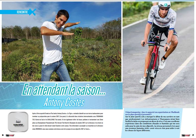 En attendant la saison… TrimaX#160 a rencontré Antony Costes