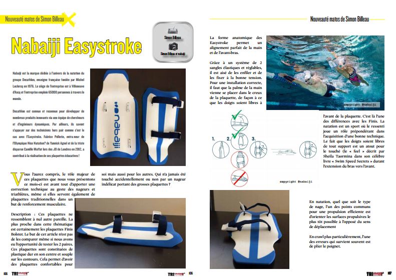A découvrir dans TrimaX#160 : Nabaiji Easystroke