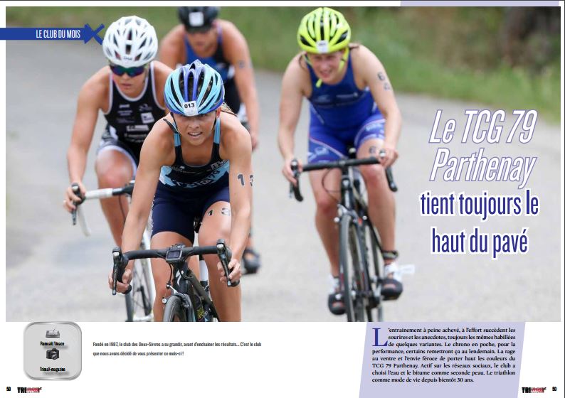 A lire dans TrimaX#160 : Le TCG 79 Parthenay tient toujours le haut du pavé