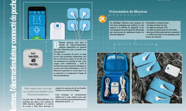 Bluetens, l’électrostimulateur connecté de poche ! à découvrir dans TrimaX#160