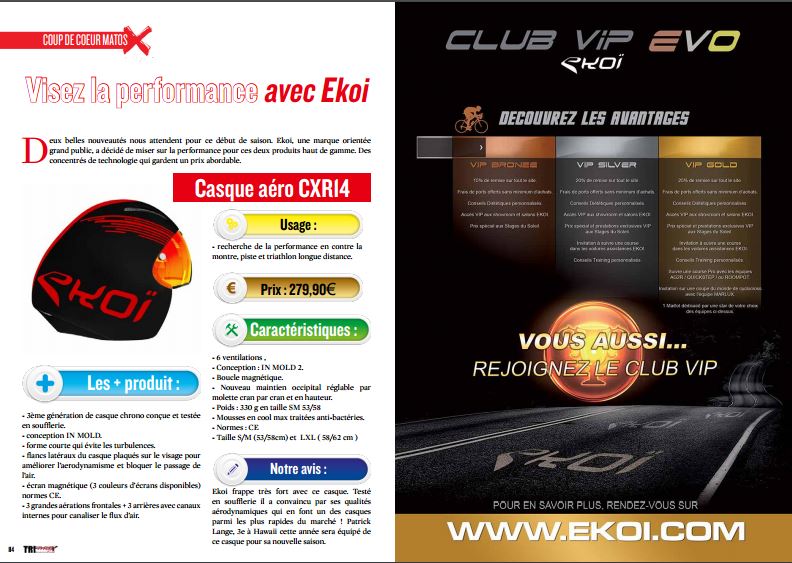 Visez la performance avec Ekoi avec TrimaX#162