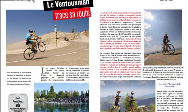 A découvrir dans TrimaX#162 :  Le Ventouxman