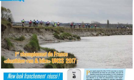 A lire dans TrimaX #163 : 1er championnat de France «duathlon-run & bike» UNSS 2017