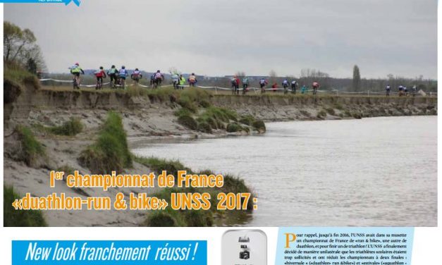A lire dans TrimaX #163 : 1er championnat de France «duathlon-run & bike» UNSS 2017