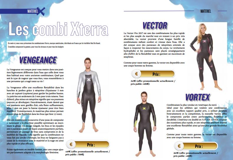 TrimaX#163 vous présente les combi Xterra