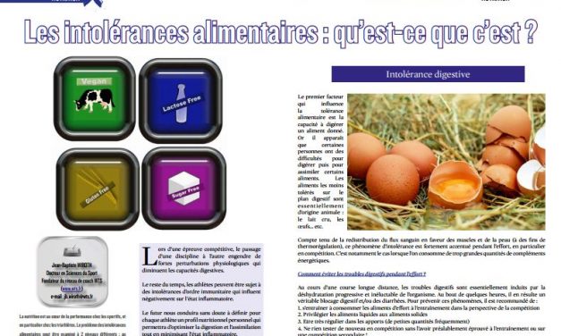 TrimaX#163 vous en dit plus sur les intolérances alimentaires
