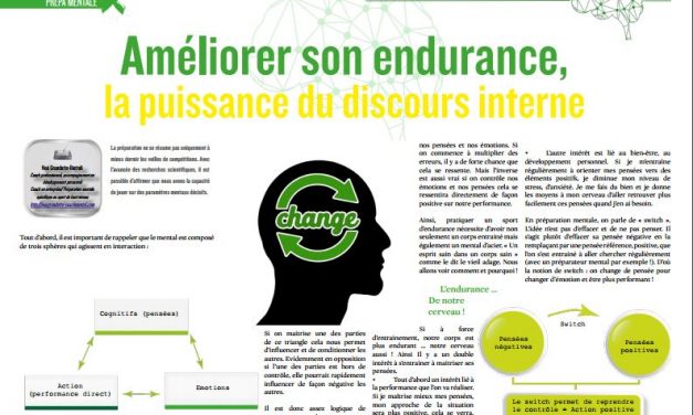 A lire dans TrimaX#163 : Améliorer son endurance, la puissance du discours interne