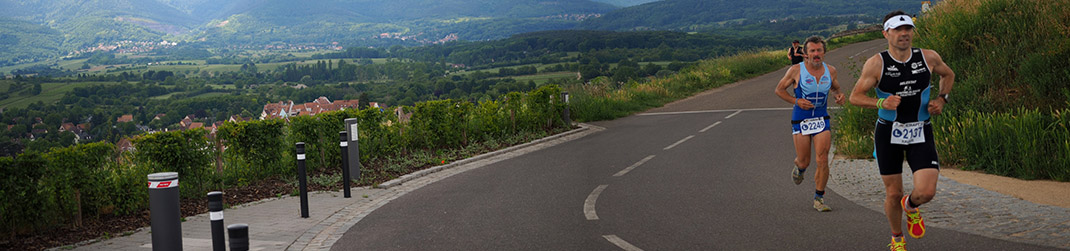 Triathlon Obernai: Survolez et découvrez les parcours du triathlon L