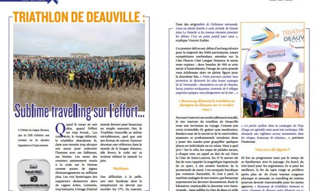 Coup de projo avec TrimaX#163 sur le Triathlon de Deauville