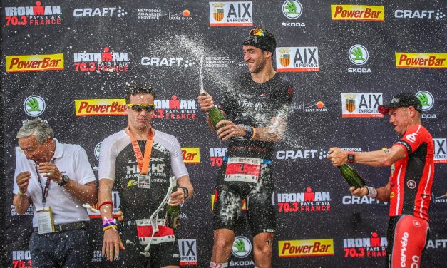 Billard remporte une nouvelle fois l’IRONMAN 70.3 Pays d’Aix pour une seconde.
