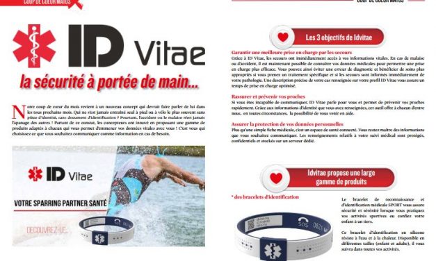 Découvrez avec TrimaX#164 : ID Vitae la sécurité à portée de main…