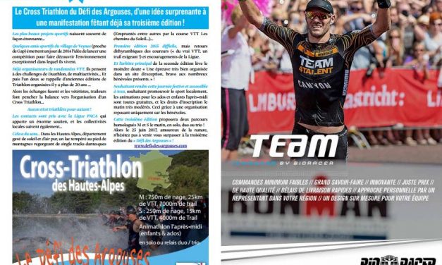 Ne manquez pas dans TrimaX#164 le Cross Triathlon du Défi des Argouses