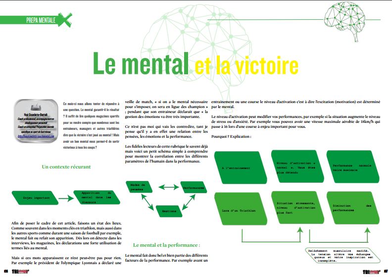 A lire dans trimaX#164 : Le mental et la victoire
