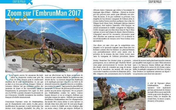 Zoom sur l’EmbrunMan 2017 avec TrimaX#165