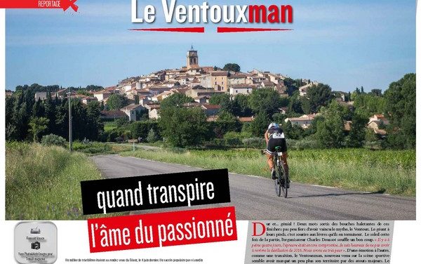 Le Ventouxman quand transpire l’âme du passionné à lire dans TrimaX#165