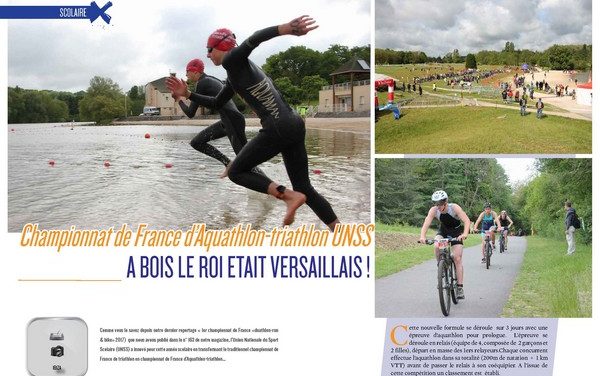 A lire dans TrimaX#165 :  Championnat de France d’Aquathlon-triathlon UNSS