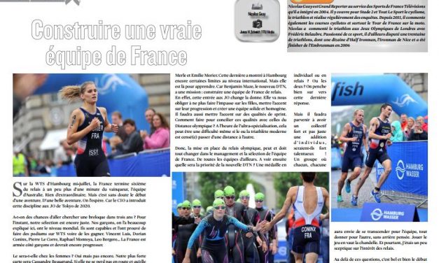 A lire dans TrimaX#166 : Construire une vraie équipe de France