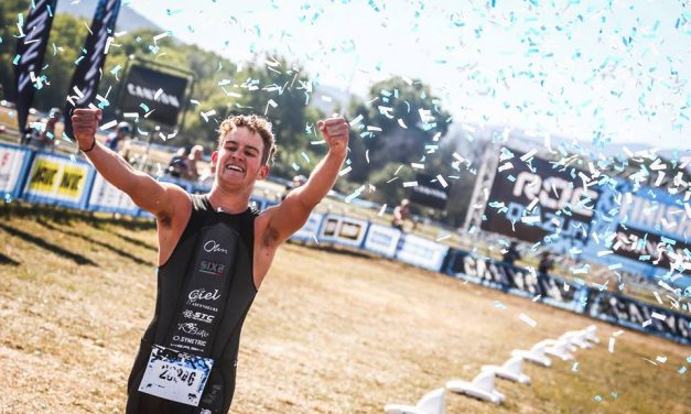 Maxim Chané comme à la maison sur le Tri Roc