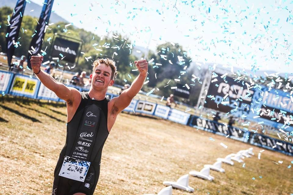 Maxim Chané comme à la maison sur le Tri Roc