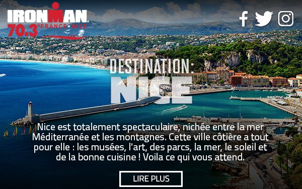 Ironman 70.3: Votre prochaine destination pour courir: NICE !