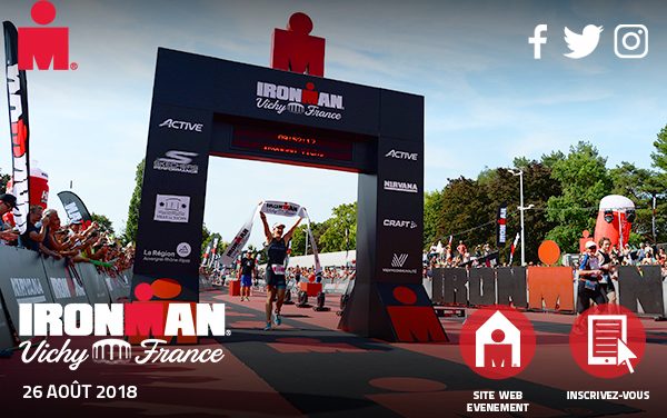 Ne manquez pas cette opportunité. Nouveau processus d’inscription à l’IRONMAN Vichy !