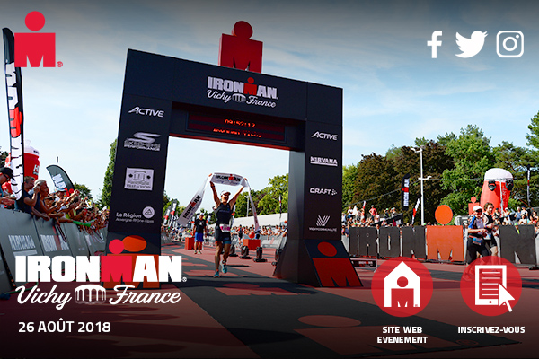 Ne manquez pas cette opportunité. Nouveau processus d’inscription à l’IRONMAN Vichy !