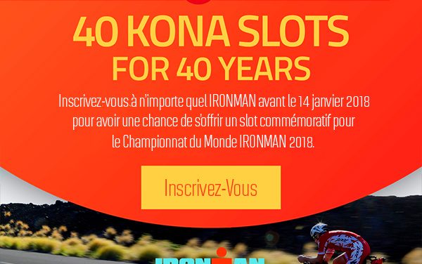 Allez à Kona en 2018 !