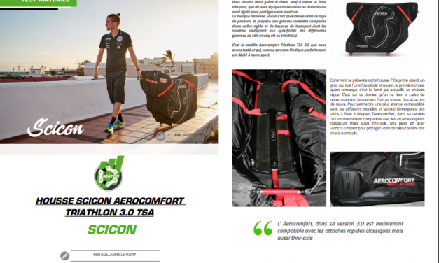 TrimaX#171 a testé la housse Scicon aerocomfort triathlon 3.0 TSA