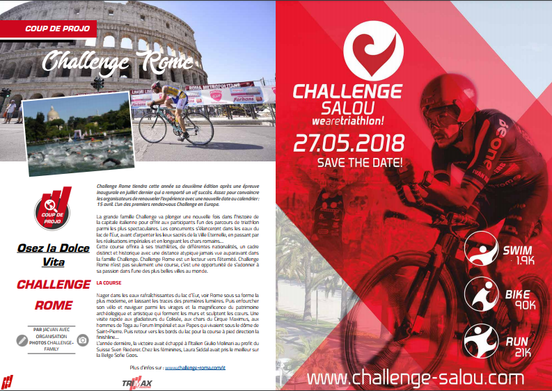 Osez la Dolce Vita avec la course Challenge Rome, à découvrir dans TrimaX#172