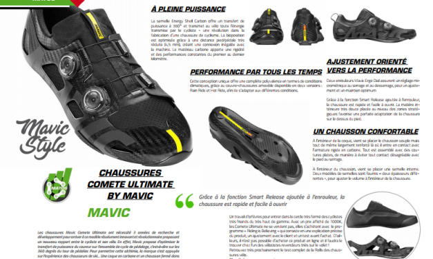 Découvrez dans TrimaX#172 les chaussures Comete Ultimate by Mavic