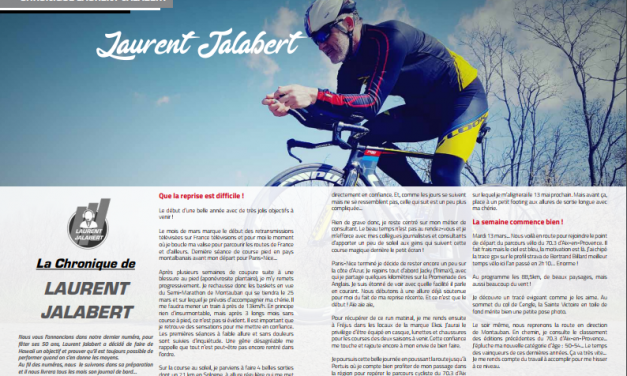 A ne pas manquer dans TrimaX#173 : La Chronique de Laurent JALABERT