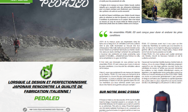 Découvrez dans TrimaX#173 :  Pedaled