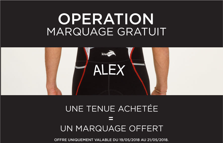 KIWAMI : Opération marquage texte GRATUIT !