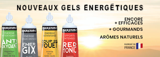 OVERSTIM.s : nouvelle gamme de gels énergétiques