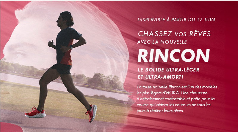 HOKA ONE ONE présente la nouvelle Rincon